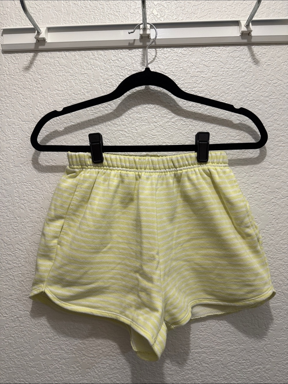 wild fable Yellow Striped Women’s Casual Shorts